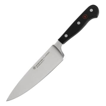 Koksmes | CLASSIC | RVS | Zwart | Lengte 160mm Wüsthof, Verzenden