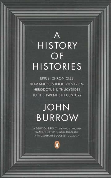 History of Histories 9780140283792 John Burrow, Verzenden, John Burrow