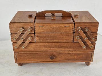 Naaidoos - Hout - Houten naaidoos