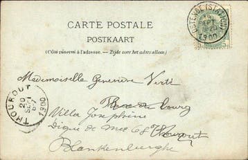 België - Oostende - Ansichtkaart (129) - 1900-1999, Verzamelen, Gelopen