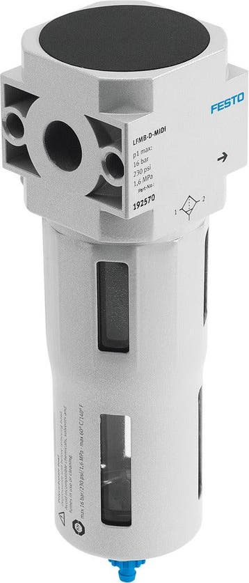 Festo Filtre À Air Comprimé Embase 2-12bar 40µm Midi -, Verzenden