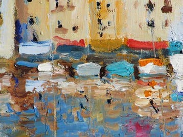 Constant René (XXI) - Saint Tropez, Antiek en Kunst, Kunst | Schilderijen | Klassiek