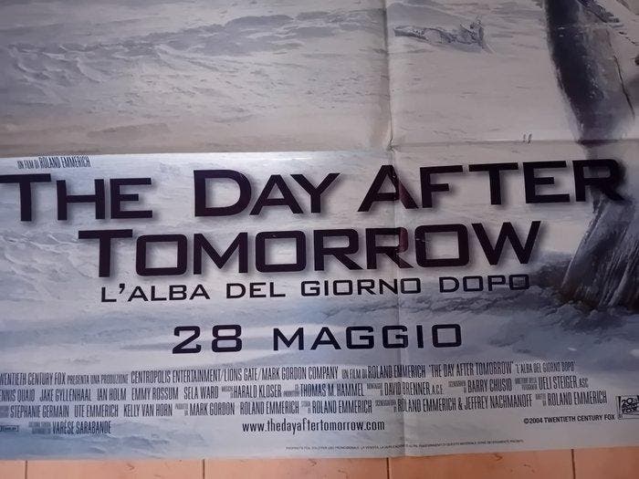 NEW YORK - THE DAY AFTER TOMORROW Liberty Statue Empire, Verzamelen, Film en Tv