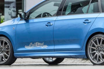 Rieger side skirt | Rapid (NH): 07.12-04.17 (tot Facelift),, Verzenden