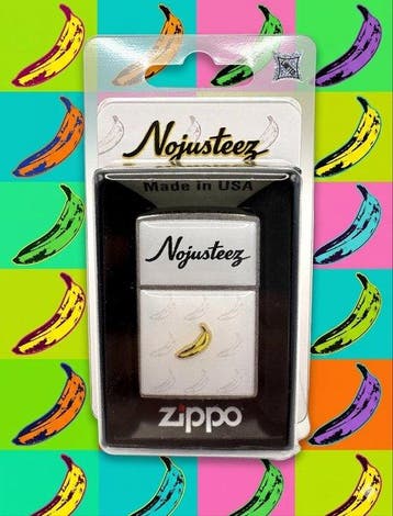Zippo - Zippo Nojusteez x Tom’s Exclusives Warhol Banana, Nieuw