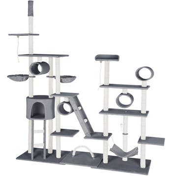 tectake Krabpaal Snooky 261 cm - grijs, Verzenden, Nieuw