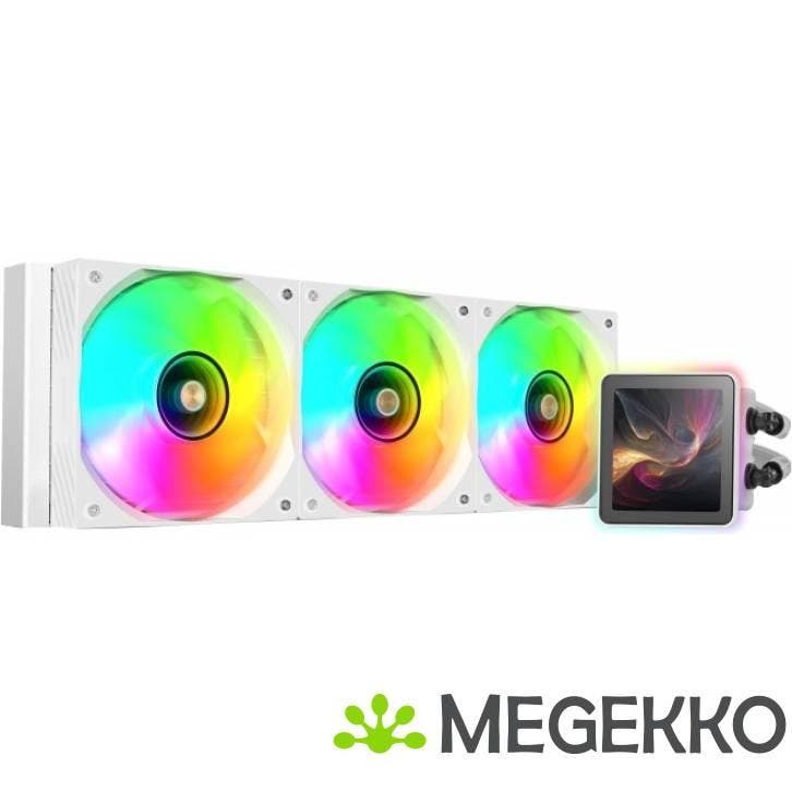 Mars Gaming ML-VISIONPRO360 ARGB Wit, Computers en Software, Computerkoelers, Nieuw, Verzenden