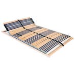 vidaXL Lattenbodem met 42 latten 7 zones 100x200 cm, Verzenden, Nieuw
