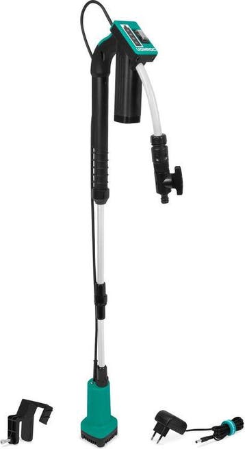 2dekans | VONROC Regentonpomp 12V met accu - 50W - 1500 lt/u, Ophalen of Verzenden, Nieuw