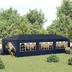 vidaXL Partytent 3x9 m blauw, Verzenden, Nieuw