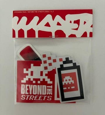 Invader (1969) - Invader Sticker Pack - Beyond the Streets