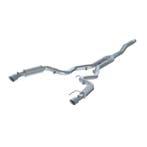 MBRP 15-18 Ford Mustang EcoBoost 2.3L T409 3in Cat Back Dual, Ophalen of Verzenden