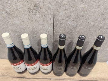 2021 x3 Prandi Nebbiolo & 2021 x3 Stefano Occhetti Sanche,, Nieuw