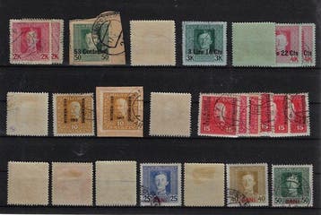 Autriche 1906/1918 - Correspondance de terrain: Roumanie,