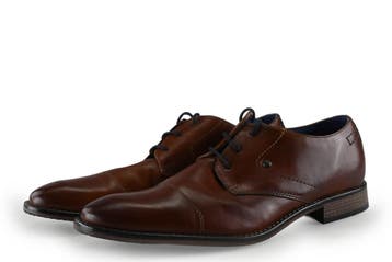 Bugatti Veterschoenen in maat 40 Cognac, Kleding | Heren, Schoenen, Bugatti, Overige kleuren, Verzenden, Zo goed als nieuw