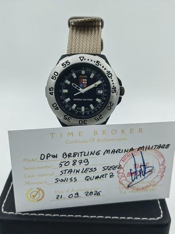 DPW By Breitling - Marina Militare - Zonder minimumprijs -, Nieuw