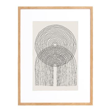 Vintlux Fotolijst Vesterby Ultra Thin - Eiken Ongelakt 40x50, Huis en Inrichting, Verzenden, Nieuw
