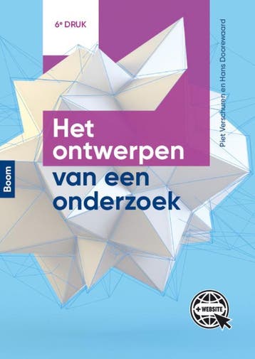 Het ontwerpen van een onderzoek 9789024427819, Verzenden, Zo goed als nieuw, Piet Verschuren