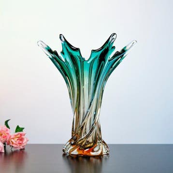 Vintage Sommerso Style - Vase - Verre