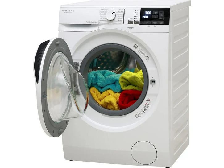 John Lewis JLWD7852 Was-droogcombinatie 8-5kg,, Electroménager, Lave-linges séchants, Enlèvement ou Envoi