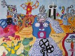 Niki De Saint-Phalle (1903-2002) - Le Jardin des Tarots, Antiek en Kunst