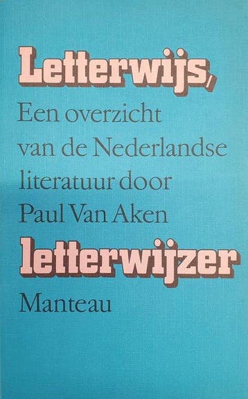 Letterwijs letterwijzer 9789022306857 Jan van Aken, Verzenden, Gelezen, Jan van Aken