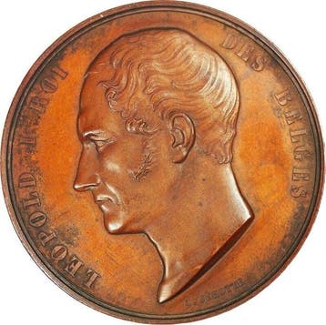 België. Leopold I. Historical Medal Restoration and