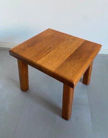 Table dappoint - Chêne - Table dappoint brutaliste, Antiquités & Art