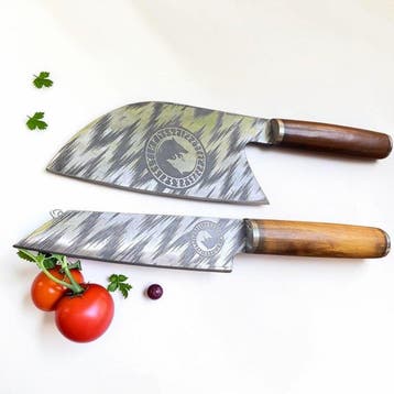 Keukenmes - Utility knife - Handgemaakte vintage