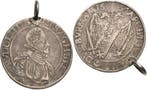 1/2 taler, daalder 1596, Habsburg Rudolf Ii 1576-1612, Verzenden, België