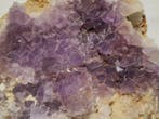 Fluoriet Kristalcluster - Hoogte: 9.5 cm - Breedte: 11.5 cm-