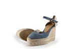 Castaner Sleehakken in maat 38 Blauw, Kleding | Dames, Schoenen met hoge hakken, Gedragen, Castaner, Verzenden