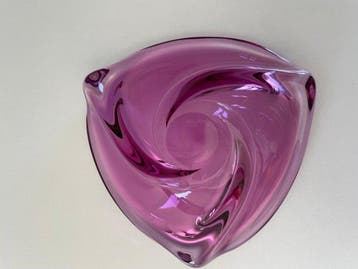 Val Saint Lambert - Schotel - Glas, Antiek en Kunst