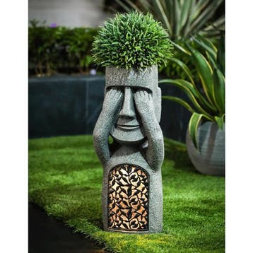 Paaseiland Standbeeld - Tuin Decor Ornament Hars Sculptuur, Verzenden, Nieuw