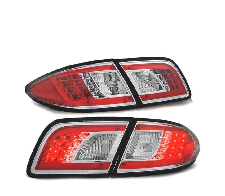 Feux Arrière Pour Mazda 6 Berline 02-07 Chromé, Auto-onderdelen, Verlichting, Verzenden