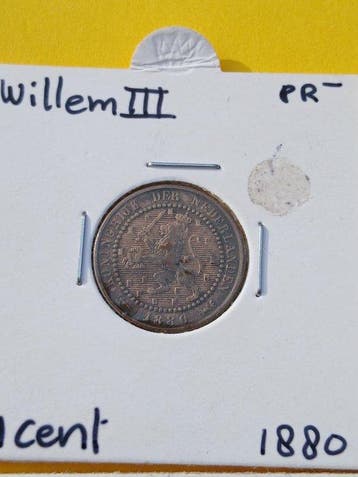 Nederland. Willem III. 1 Cent 1880/1941, 10 stuks (Zonder