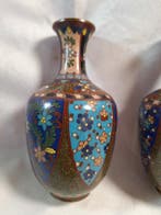 Vaas - Messing, Glas - Japan - Meiji periode (1868-1912) -