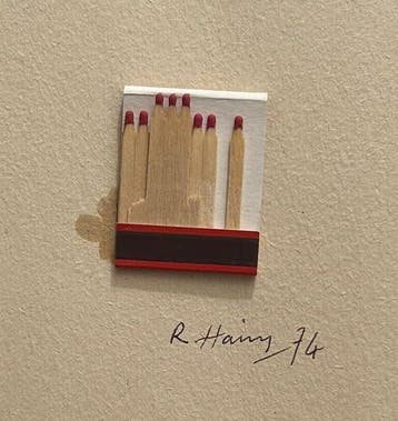 Raymond Hains (1926-2005) - Saffa, Antiek en Kunst