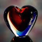 Vetreria Oball - Luigi Onesto - Vaas - Vaasobject Cuore -