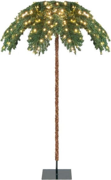 2dekans | Coast Kerstboom Kerstpalm MET 250 Warme Witte LED, Ophalen of Verzenden
