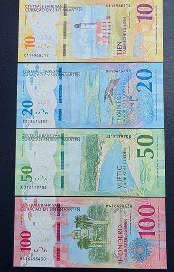 Curaçao en Sint Maarten. - 10, 20, 50, 100 Gulden 2025