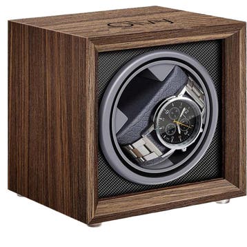Watchwinder Hout - Horloge doos - Horloge winder - Bruin - O, Verzenden