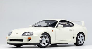 LCD Models 1:18 - Modelauto - Toyota Supra (A80) - Wit -, Nieuw