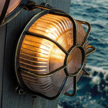 Scheepslampen & Maritiem Scheepslamp Bering Brons, Verzenden, Nieuw
