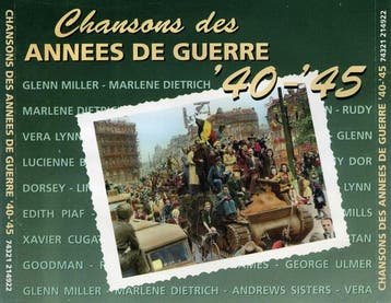 Various - Chansons Des Années De Guerre 40 - 45, Verzenden, Gebruikt