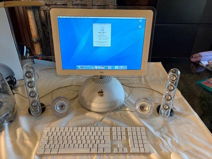 Apple iMac G4 “Sunflower” with Apple Pro Speakers - Computer, Games en Spelcomputers, Spelcomputers | Overige Accessoires