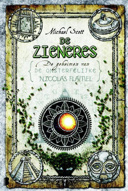 De zieneres / Nicolas Flamel / 6 9789022563885 Michael Scott, Boeken, Kinderboeken | Jeugd | 13 jaar en ouder, Zo goed als nieuw