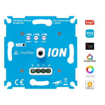 MATTER TRIAC LED DIMMER | 0.3-200 Watt | ION INDUSTRIES, Verzenden, Nieuw