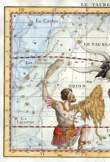Astronomia, Costellazioni - Stier (zodiakteken); Flamsteed /, Boeken, Nieuw