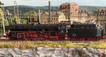 Tillig TT - 02133 - Locomotive à vapeur avec tender (1) -